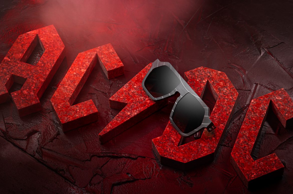 Szemüvegek az AC/DC-nek dedikáltan